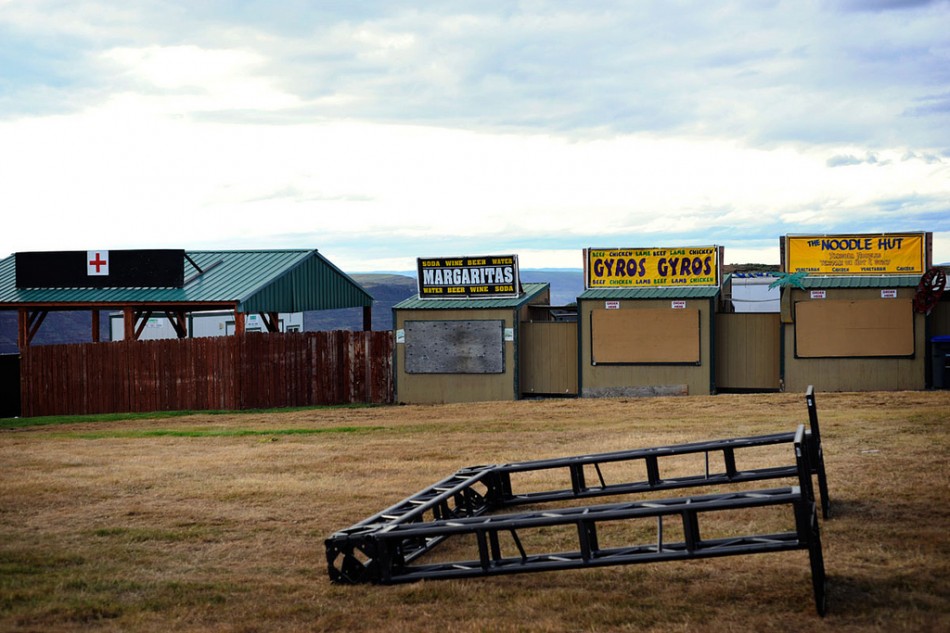 Setting Up For Sasquatch