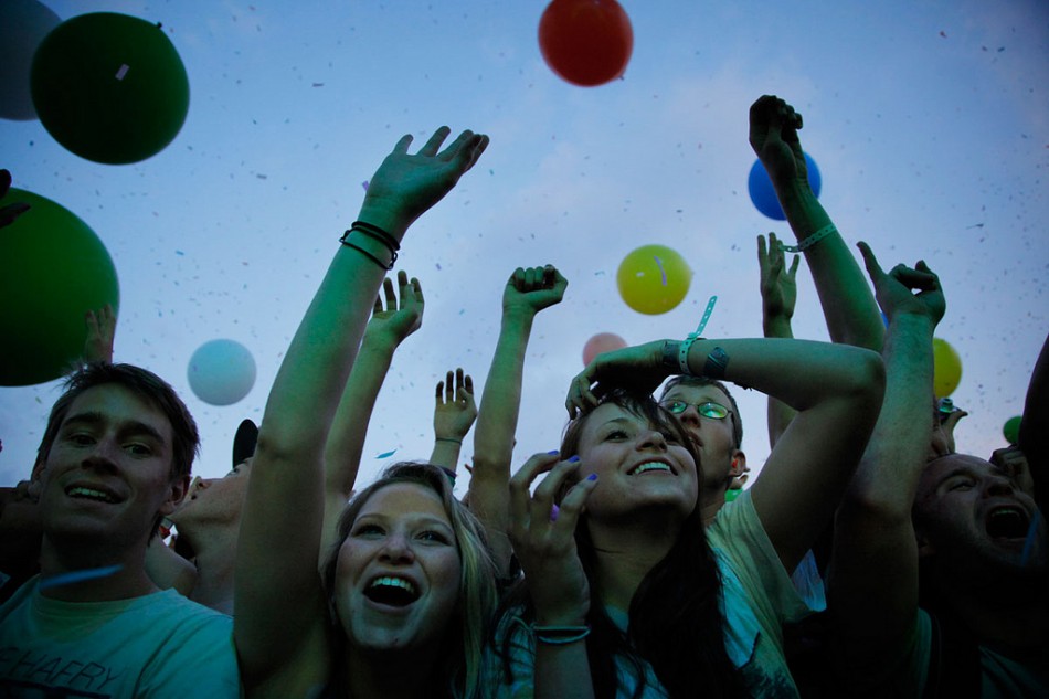Flaming Lips Crowd