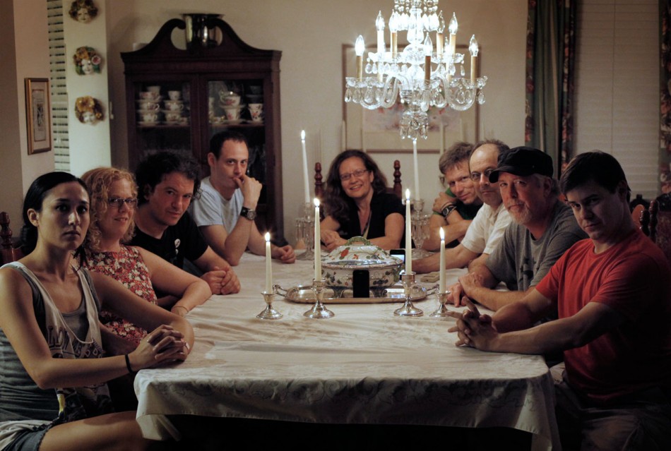 family NPR Music's Newport Folk Fest family around the dinner table.